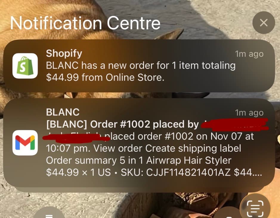 First Online Sale